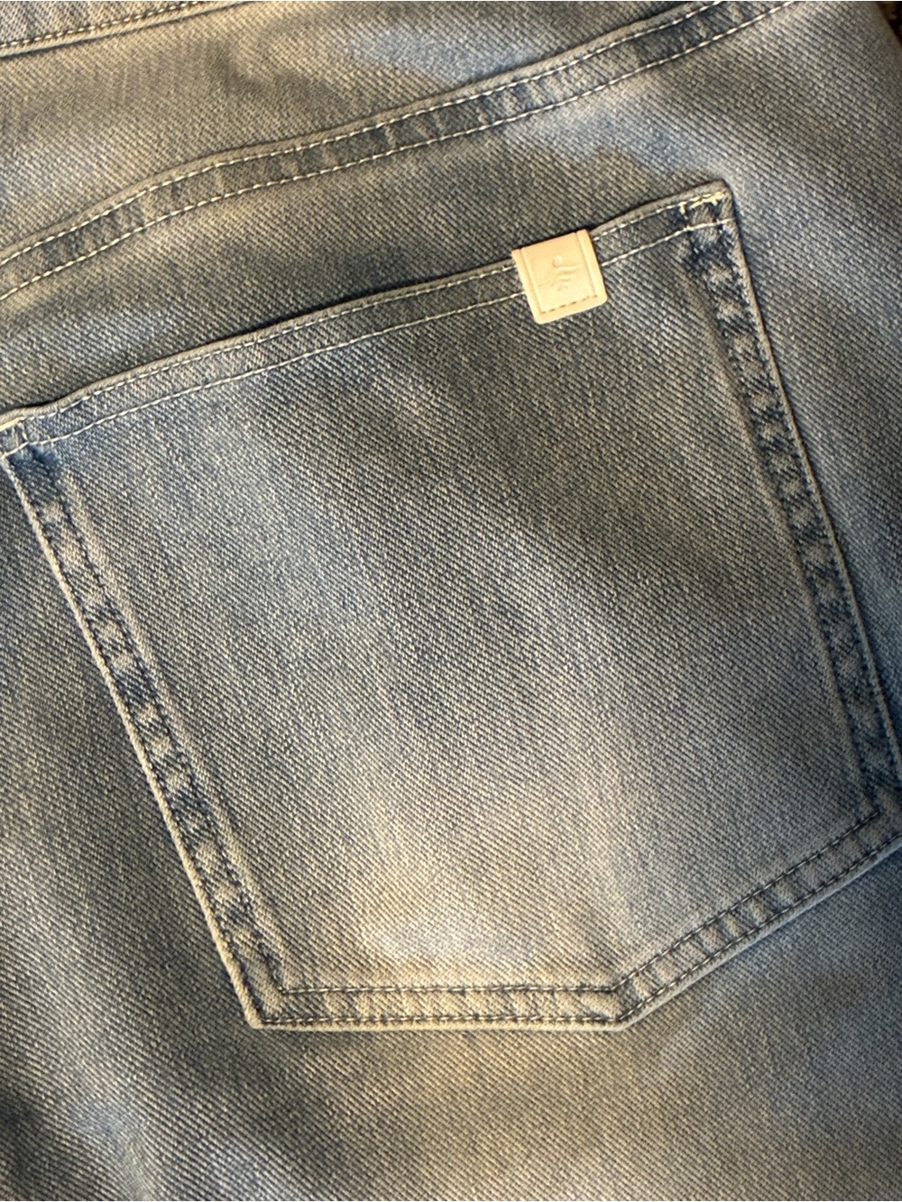 Halara Light Wash Wide Leg Women’s Jeans Size Medium Tall - Picture 5 of 6